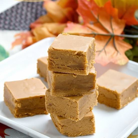 Pumpkin Cinnamon Fudge - Recipe photo by JessicaLovesButter