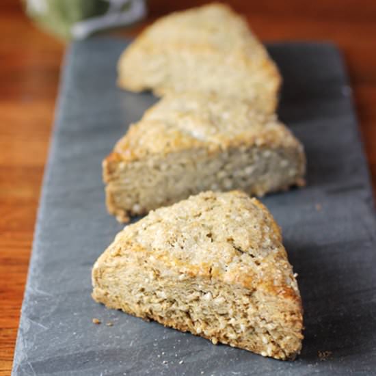 Five-Spice Sesame Scones - Recipe photo by Food Gal