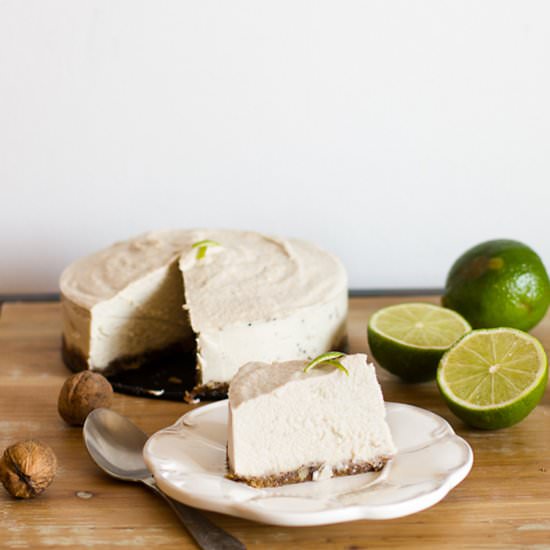 Lime Cashew Cheesecake - Recipe photo by readeat