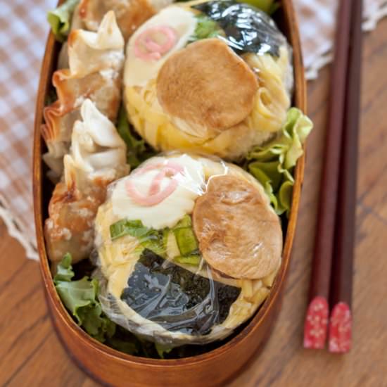 Ramen Rice Balls - Recipe photo by taste of Japan