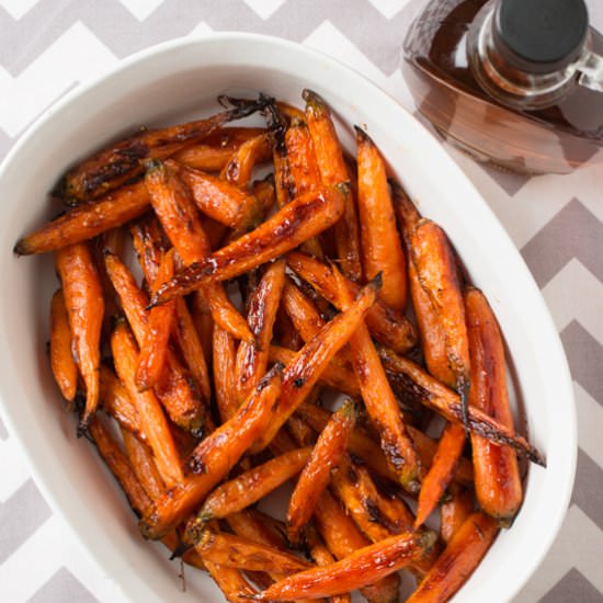 Maple Glazed Carrots - Recipe photo by rakeandmake