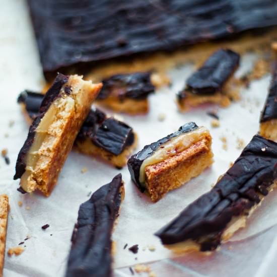 Millionaire Bars aka Twix - Recipe photo by VitaliyaN