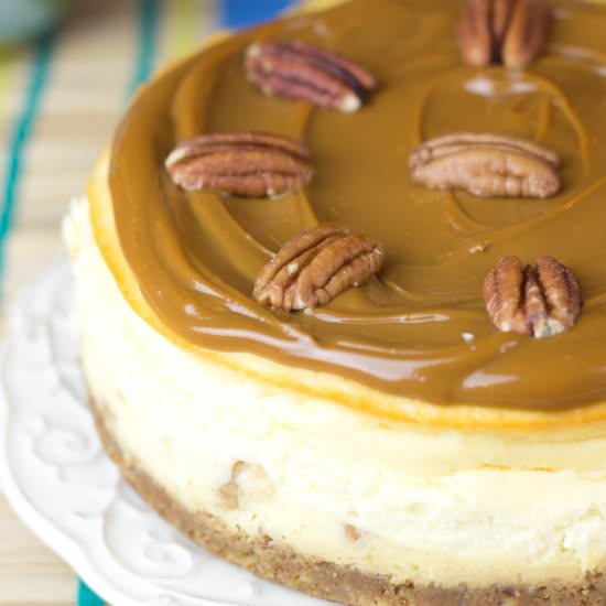 Dulce de leche Cheesecake - Recipe photo by alma_objetivocupcake