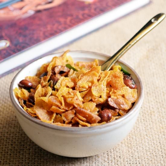 Vegan Cornflakes Mixture - Recipe photo by Harini123