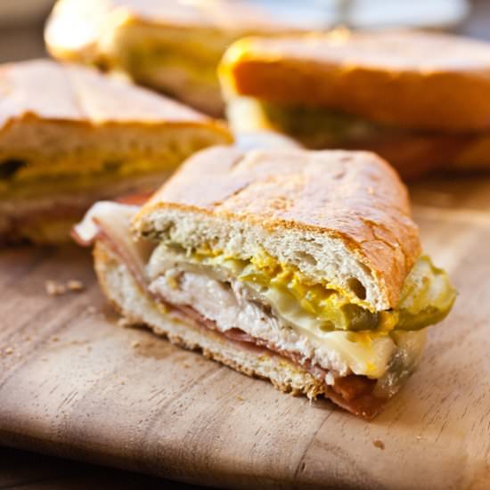 Mojo Pork Cuban Sandwiches - Recipe photo by PaniniKathy