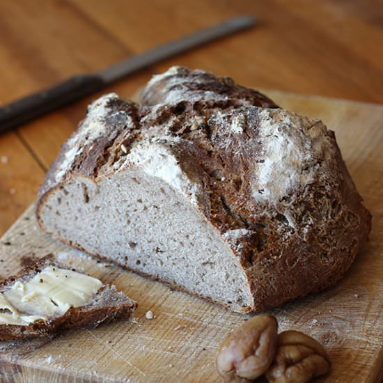 Natural Starter Bread - Recipe photo by Mathilda Motte