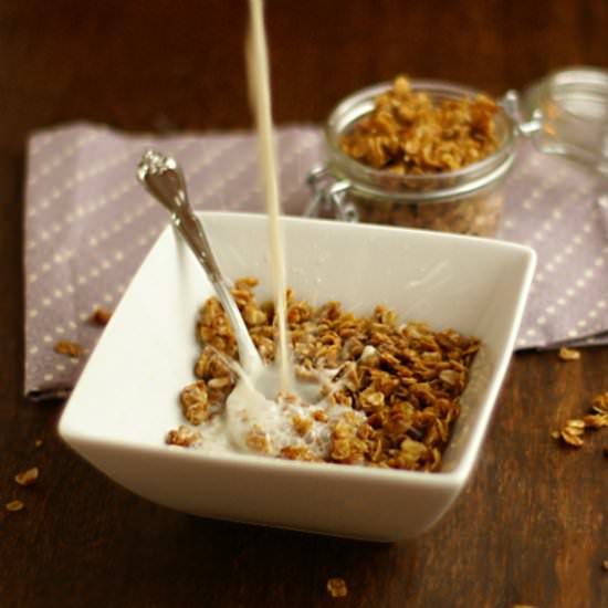 Homemade Granola - Recipe photo by breadandwithit