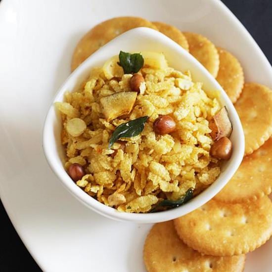 Poha Chivda - Recipe photo by swasthfreak