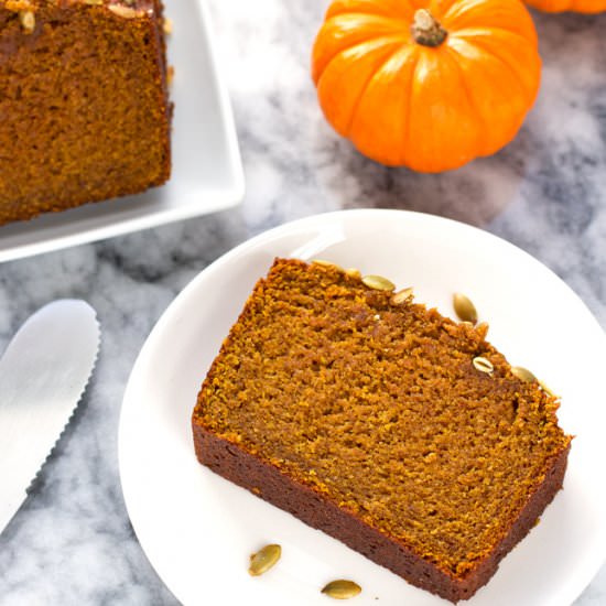 Healthier Pumpkin Bread - Recipe photo by littlespicejar