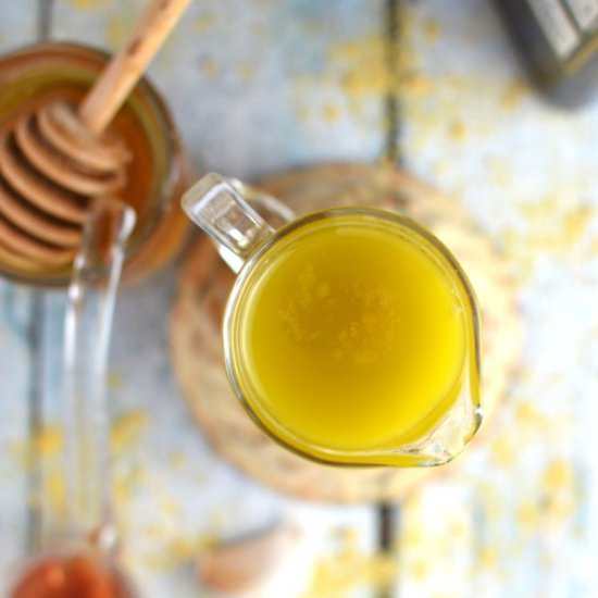 Honey Mustard Vinaigrette - Recipe photo by DIYfoodguy