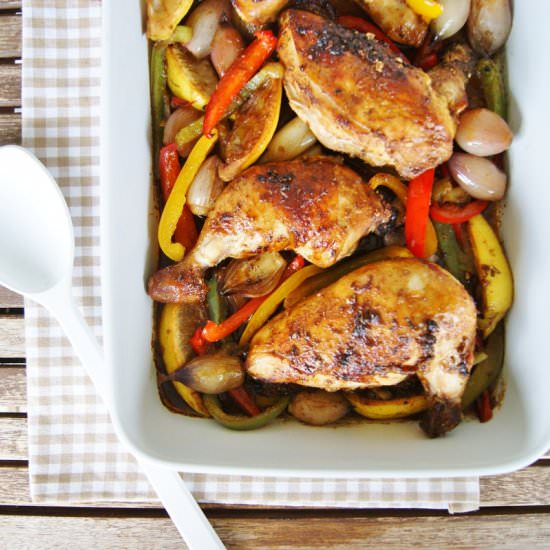 Roasted Balsamic chicken - Recipe photo by myfoodpassion