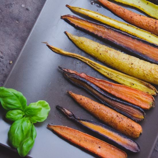 Cinnamon Roasted Carrots - Recipe photo by besmarteatsmart