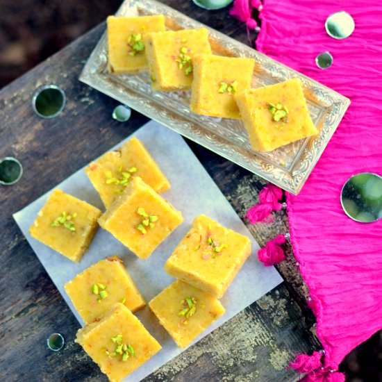Chana Dal Burfi - Recipe photo by spiceinthecity