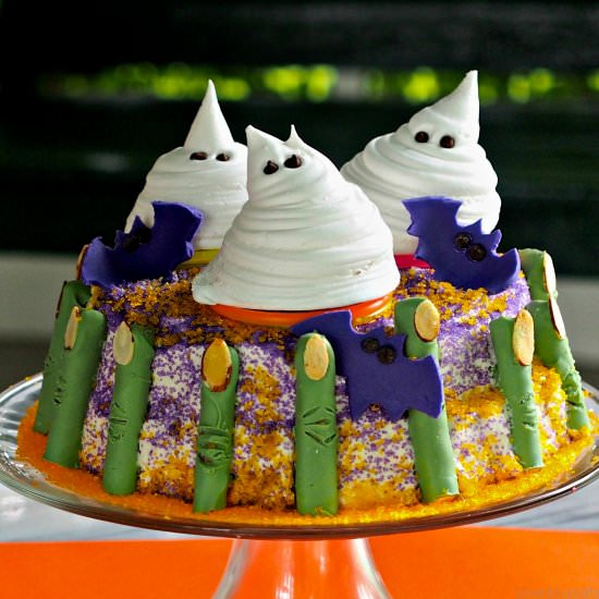 Halloween Glow Cake - Recipe photo by simply sated