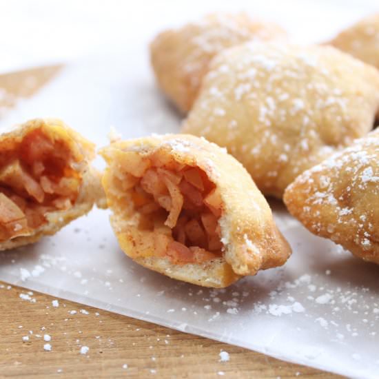 Mini Apple Cinnamon Stuffed Beignet - Recipe photo by LorimerKitchen