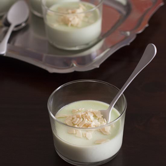 Panna Cotta d´herba Sana - Recipe photo by Dit i Fet