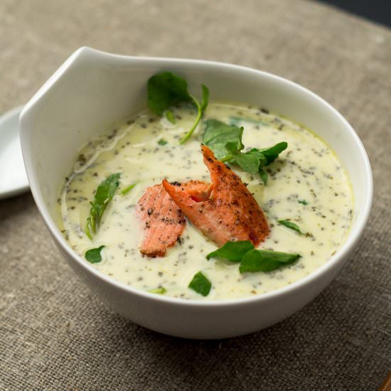 Thai Coconut Soup - Recipe photo by Charlene Chan