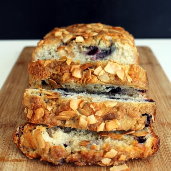 Pear Coconut and Blueberry Loaf - Recipe photo by eatnik
