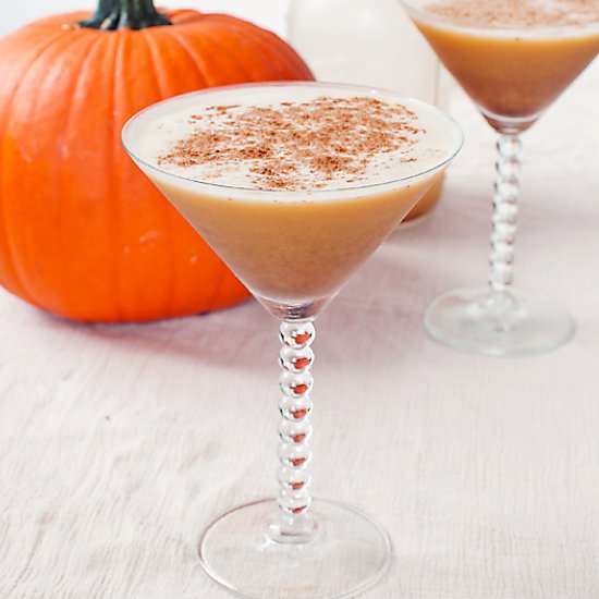 Pumpkin Pie Martini - Recipe photo by baked in