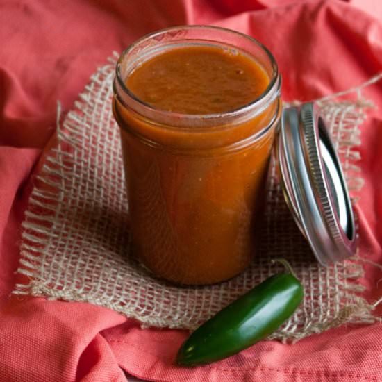 Homemade enchilada sauce - Recipe photo by Sweetphi