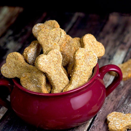 Greek Yogurt Dog Biscuits - Recipe photo by The Midnight Baker