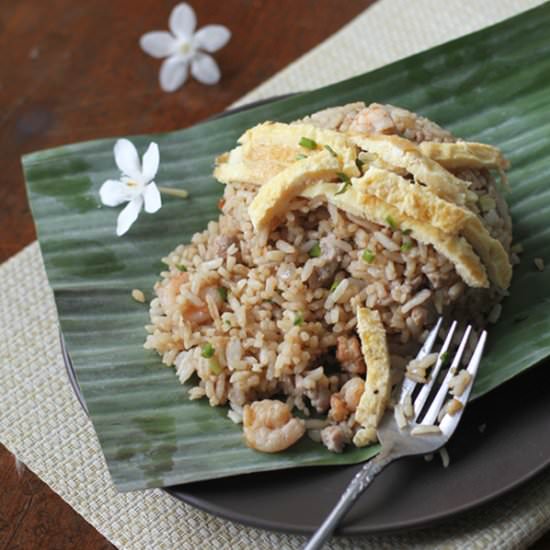 Nasi Goreng - Recipe photo by the tummy train