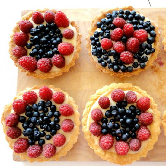 Fruit tarts - Recipe photo by Ivyka