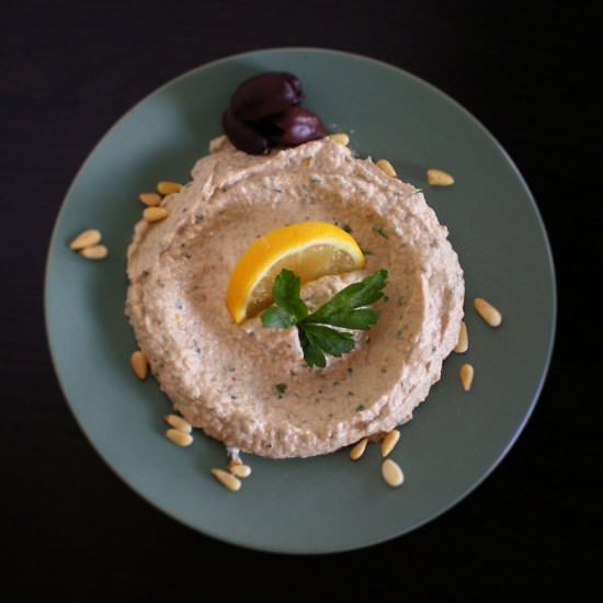 Smokey Eggplant Dip - Recipe photo by Karen Maginnis