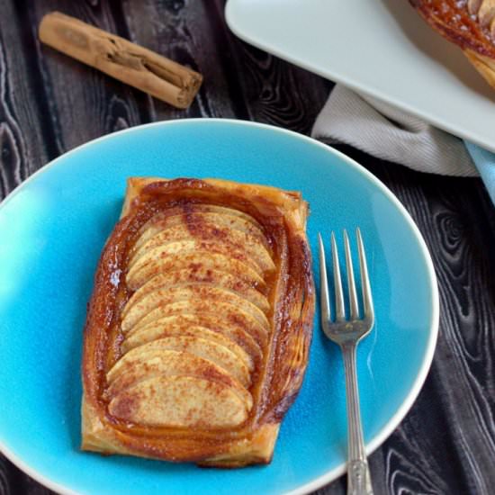 Easy Coconut Apple Tarts - Recipe photo by thecookspyjamas