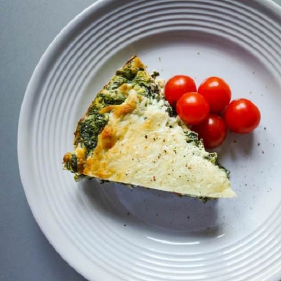 Spinach Ricotta Pimento Pie - Recipe photo by eatmorefoodproject