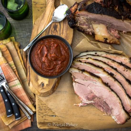 Smoked Pork Tenderloin End - Recipe photo by PrimalPalate