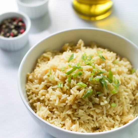 How to make fluffy rice - Recipe photo by PrimaveraKitchen