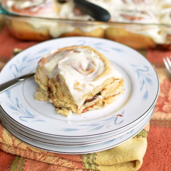 Clone of a Cinnabon Cinnamon Rolls - Recipe photo by bekita