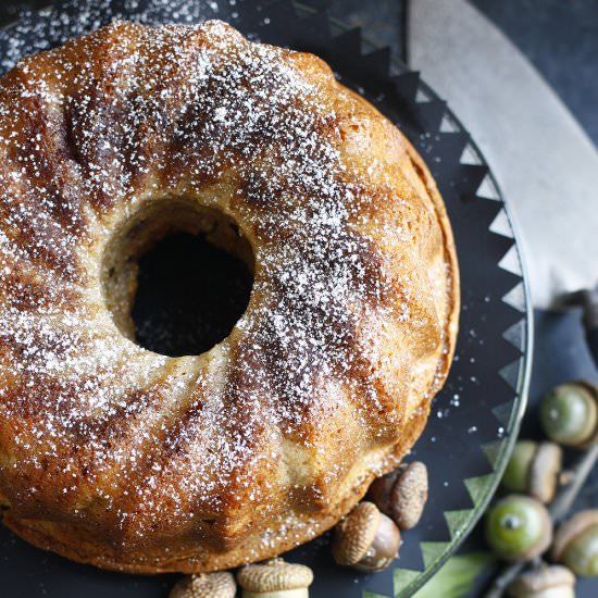 Sour Cream Apple Cake - Recipe photo by fcottage