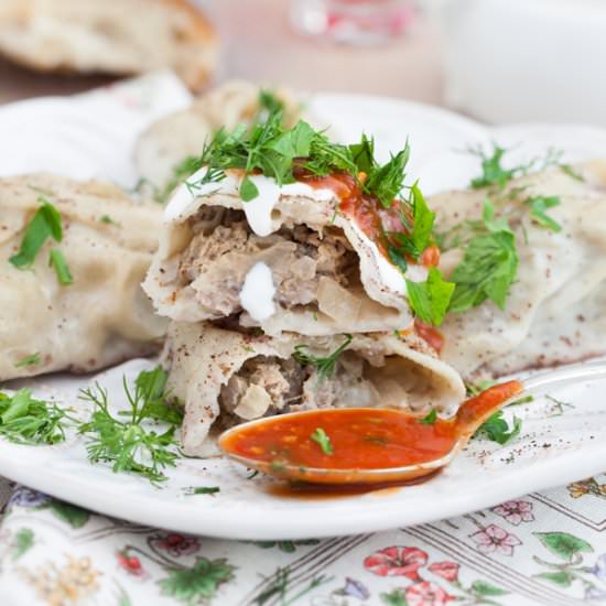 Steamed Buns Stuffed with Lamb - Recipe photo by cooking melangery
