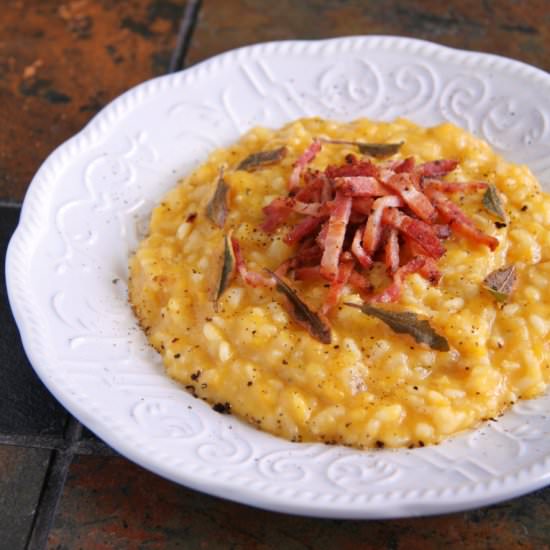 Butternut Risotto - Recipe photo by portandfin