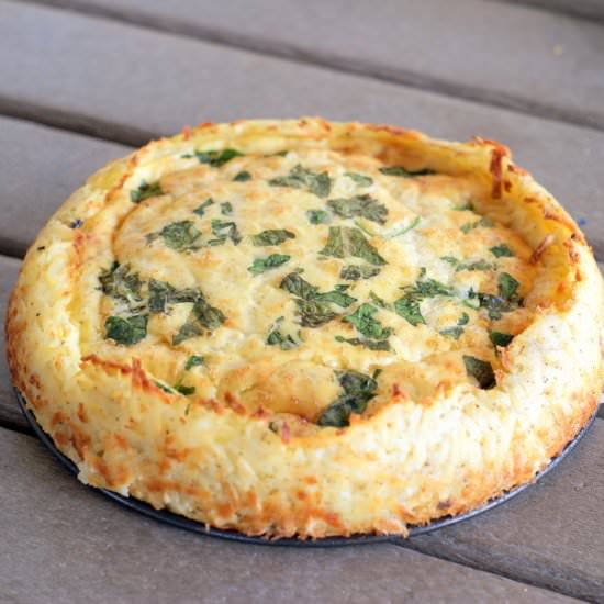 Hashbrown Quiche - Recipe photo by Mary-Yums