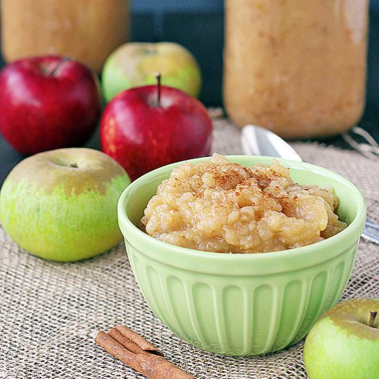 Chunky Homemade Applesauce - Recipe photo by TiasKitchen