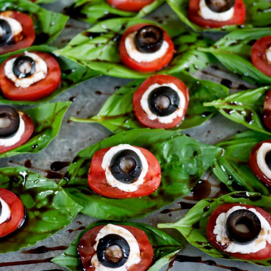 Halloween Caprese Salad - Recipe photo by CieraDesign