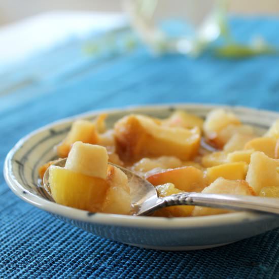 Warm Pear Salsa - Recipe photo by homework