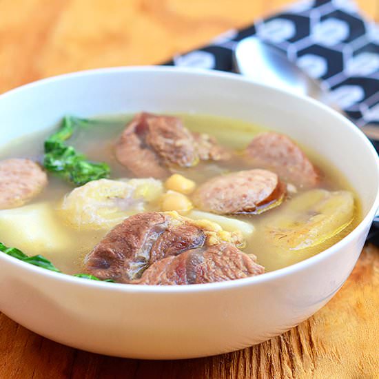 Cocido-style Nilaga - Recipe photo by Kawalingpinoy