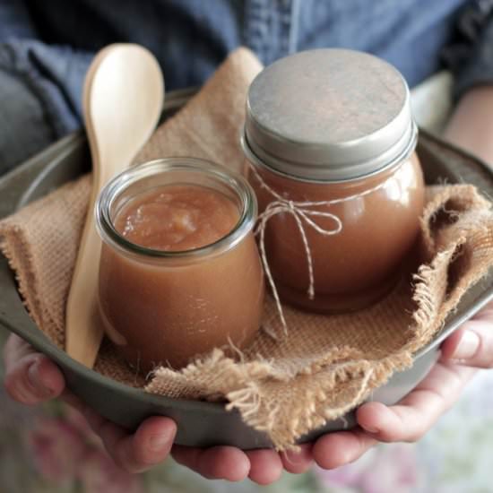 Homemade Slow-Cooker Applesauce - Recipe photo by livesimplymom