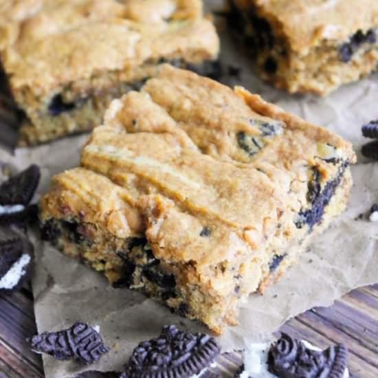 Pumpkin Spice Oreo Bars - Recipe photo by britalarson