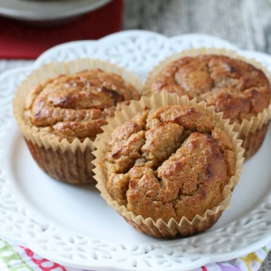 Grain-Free Banana Muffins - Recipe photo by Naturally Loriel