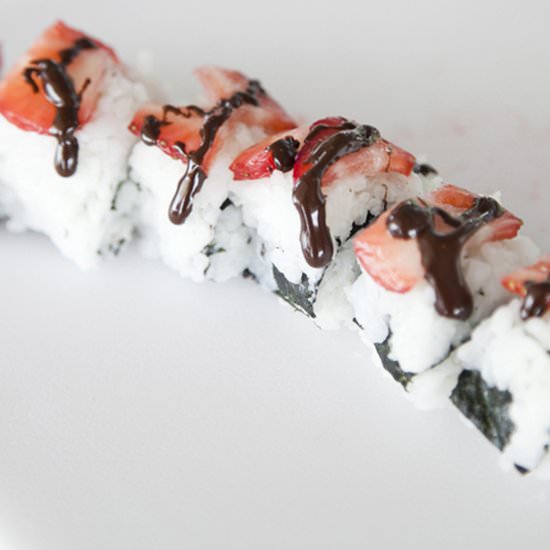 Strawberry Sushi - Recipe photo by thumpkin