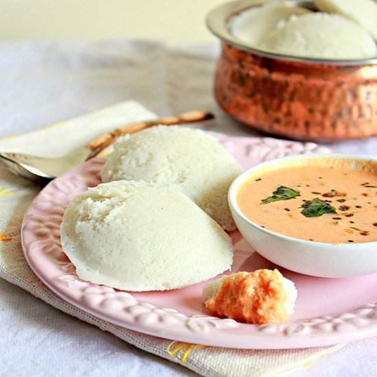 Soft Millet Idlis (Steamed Cakes) - Recipe photo by Aromatic Cooking