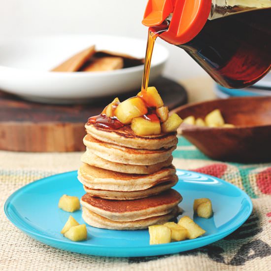 Cinnamon Spelt Pancakes - Recipe photo by Sarah-TheSugarHit