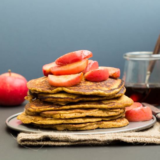Wholemeal Pumpkin Pancakes - Recipe photo by recipesfromapantry