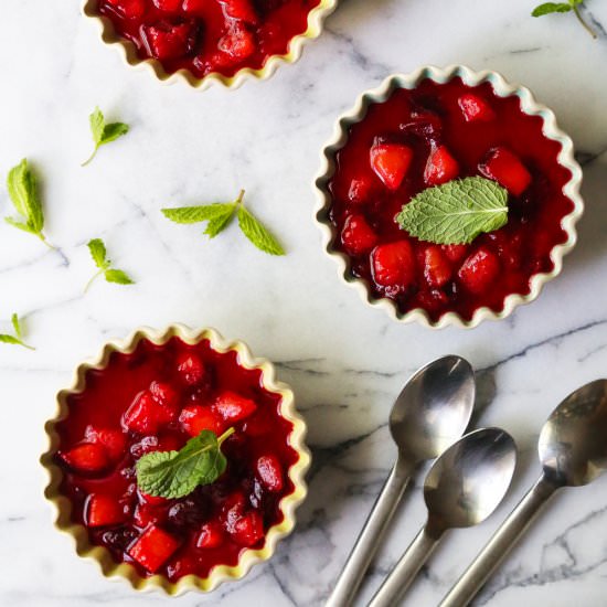 Yogurt Panna Cotta - Recipe photo by Kitchen Konfidence