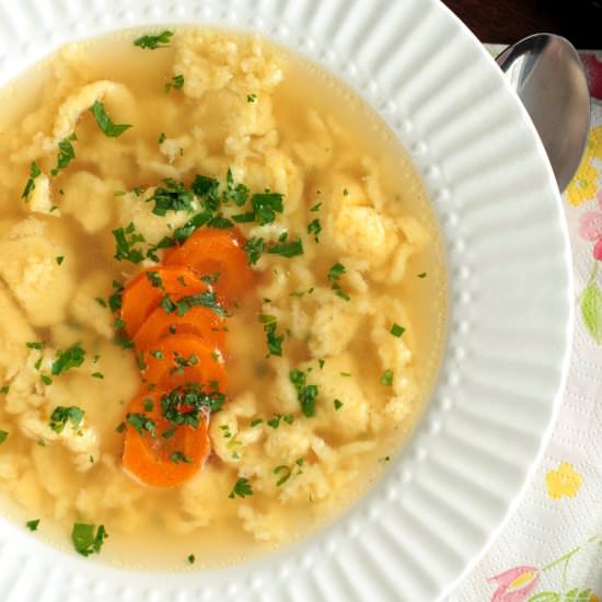 Chicken Broth - Recipe photo by buszujacawkuchni